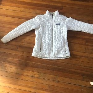 Patagonia Womens White Nano Puff Jacket